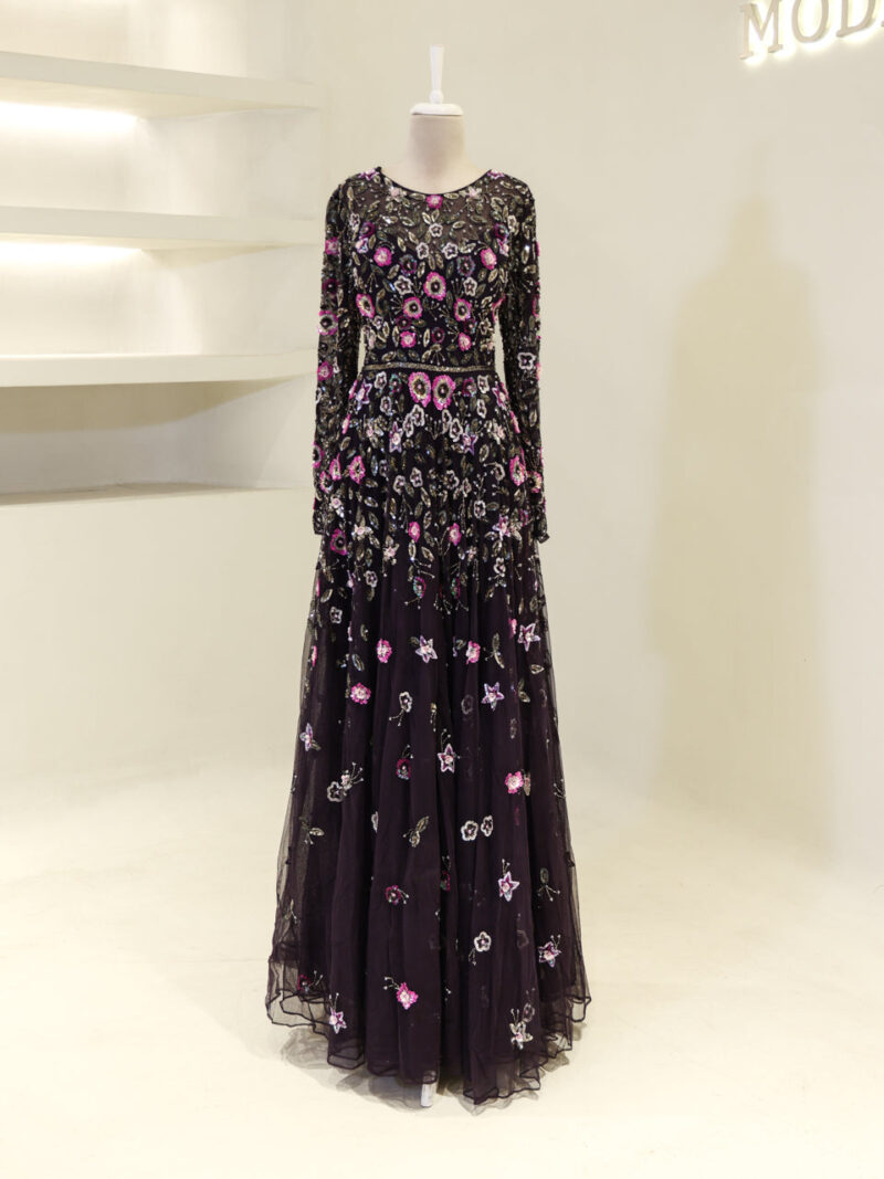 Couture Opulenza Modest Evening Dress