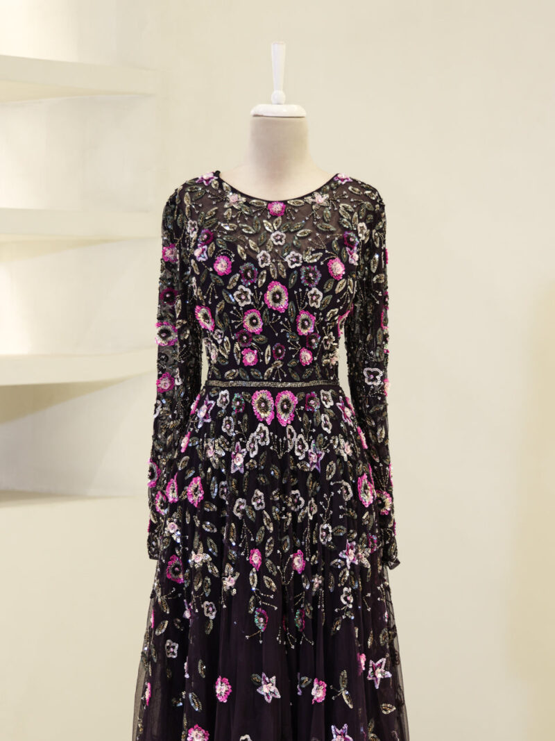 Couture Opulenza Modest Evening Dress