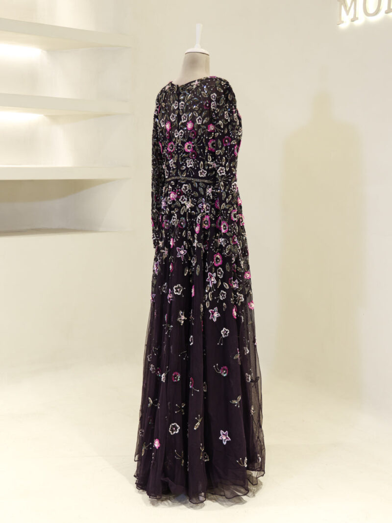 Couture Opulenza Modest Evening Dress