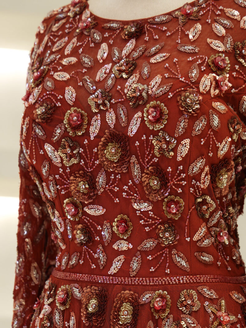Couture Opulenza Modest Evening Dress