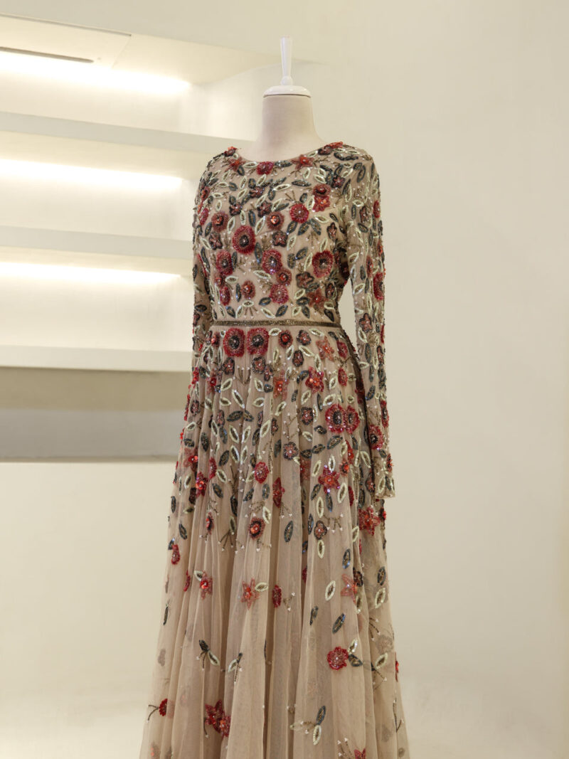 Couture Opulenza Modest Evening Dress
