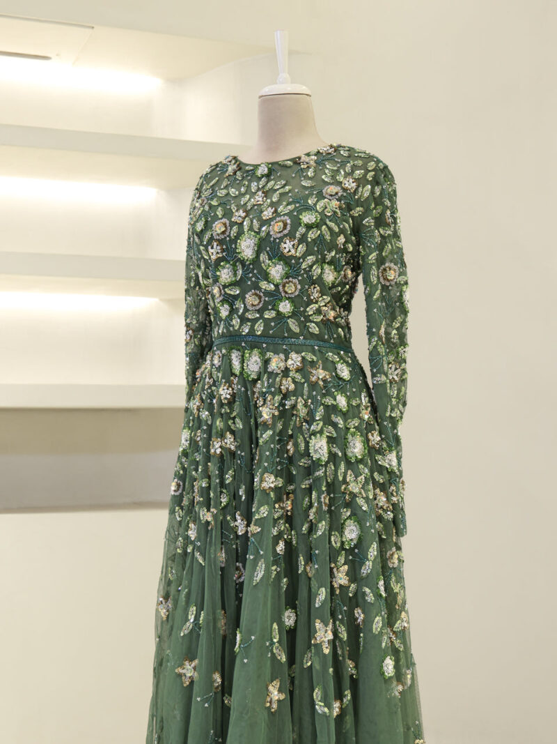 Couture Opulenza Modest Evening Dress