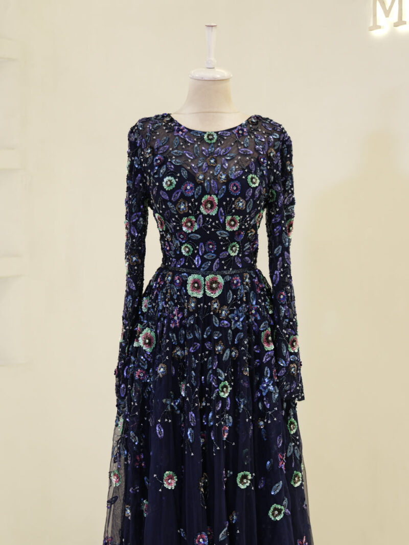 Couture Opulenza Modest Evening Dress