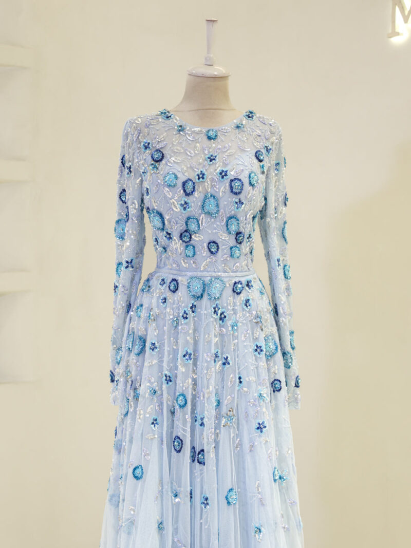 Couture Opulenza Modest Evening Dress