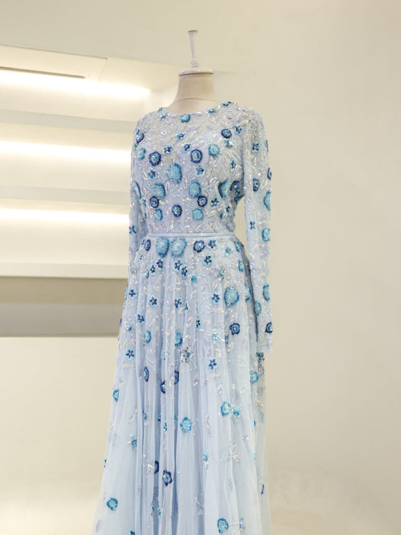 Couture Opulenza Modest Evening Dress