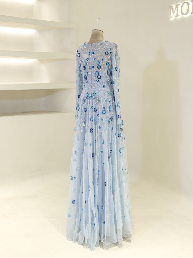 Couture Opulenza Modest Evening Dress