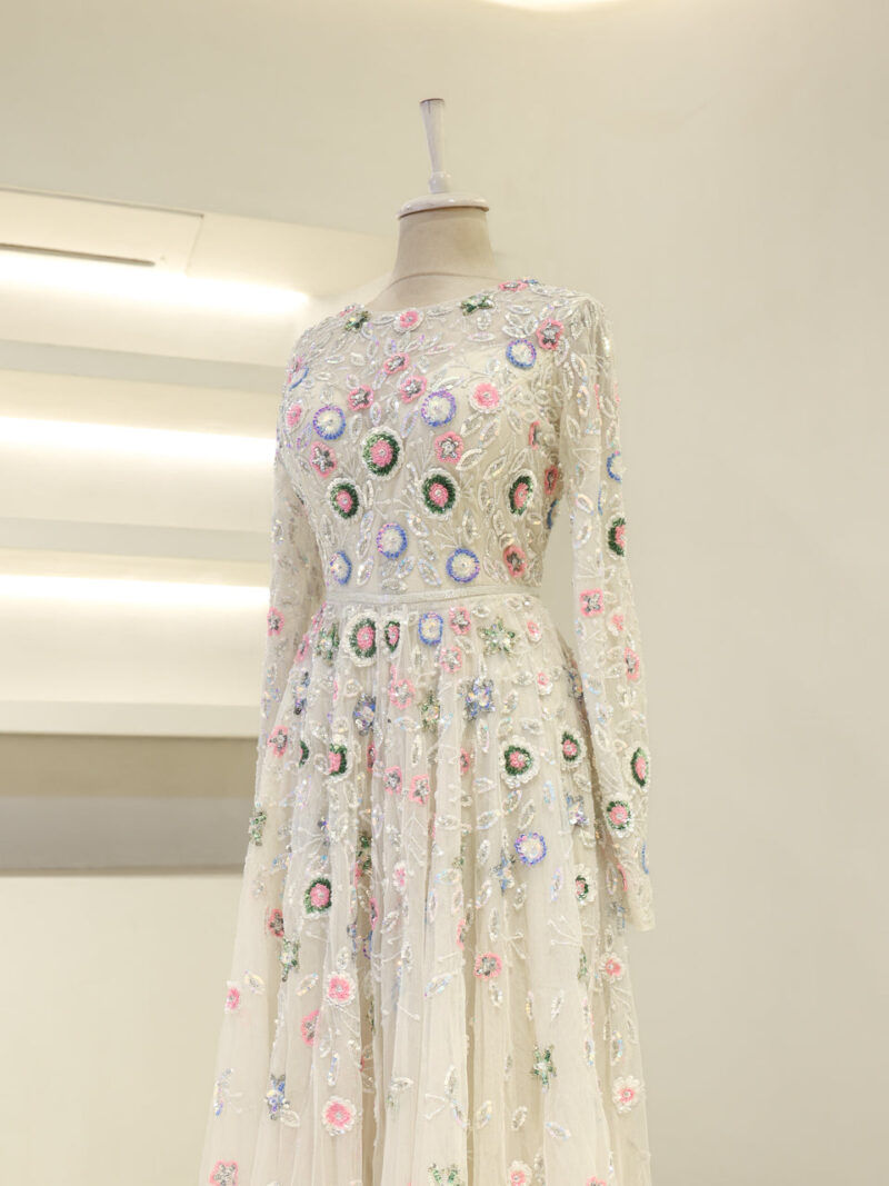 Couture Opulenza Modest Evening Dress