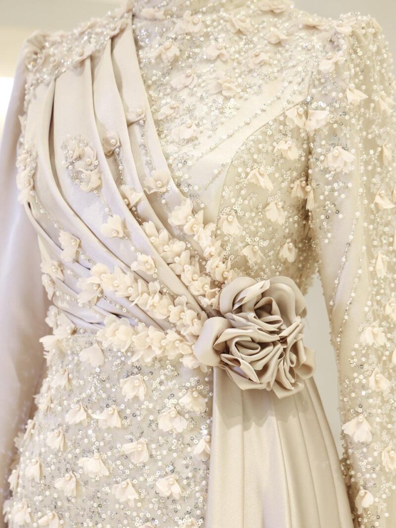 Darelia Modest Evening Dress