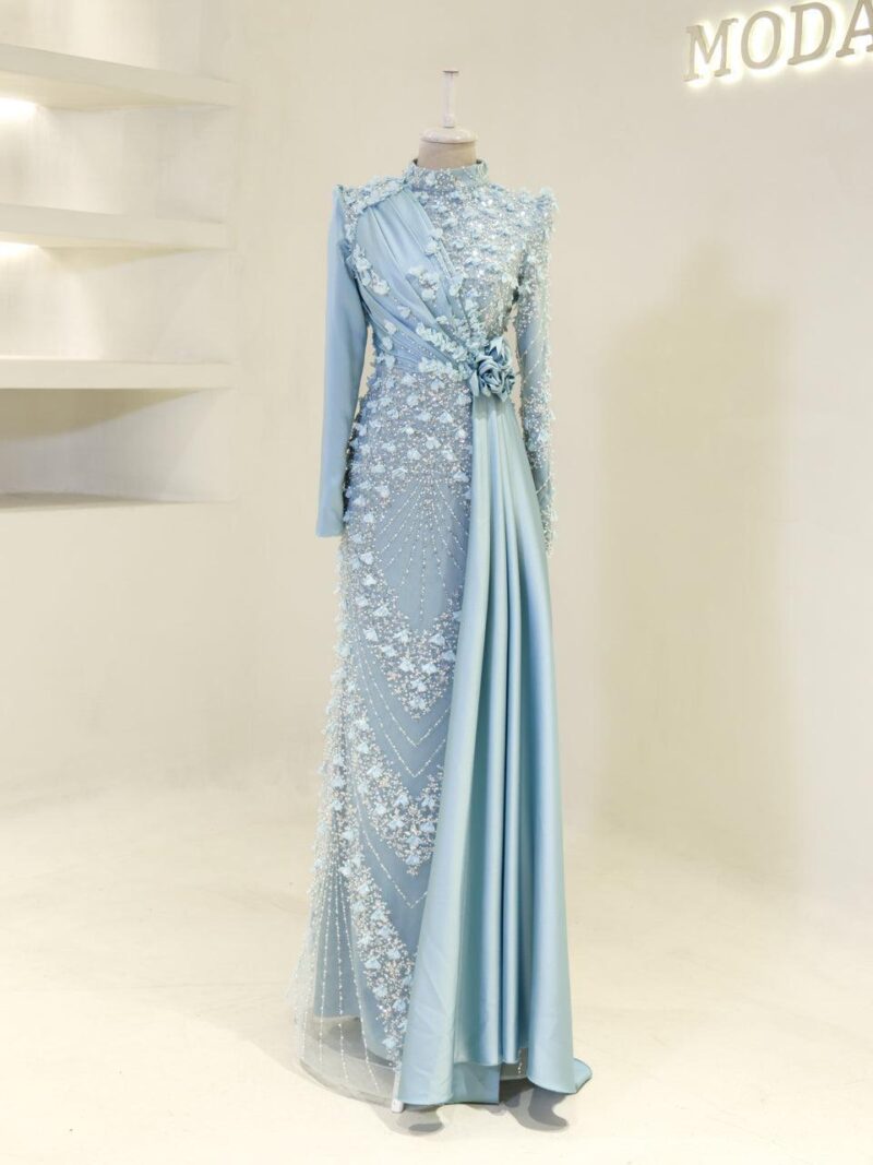 Darelia Modest Evening Dress