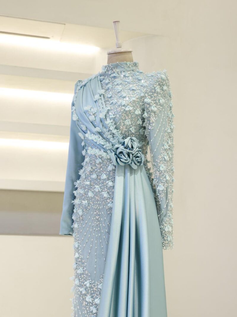 Darelia Modest Evening Dress