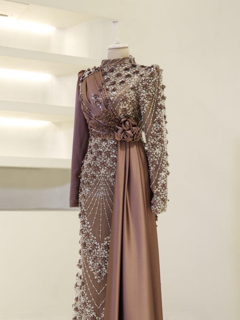 Darelia Modest Evening Dress