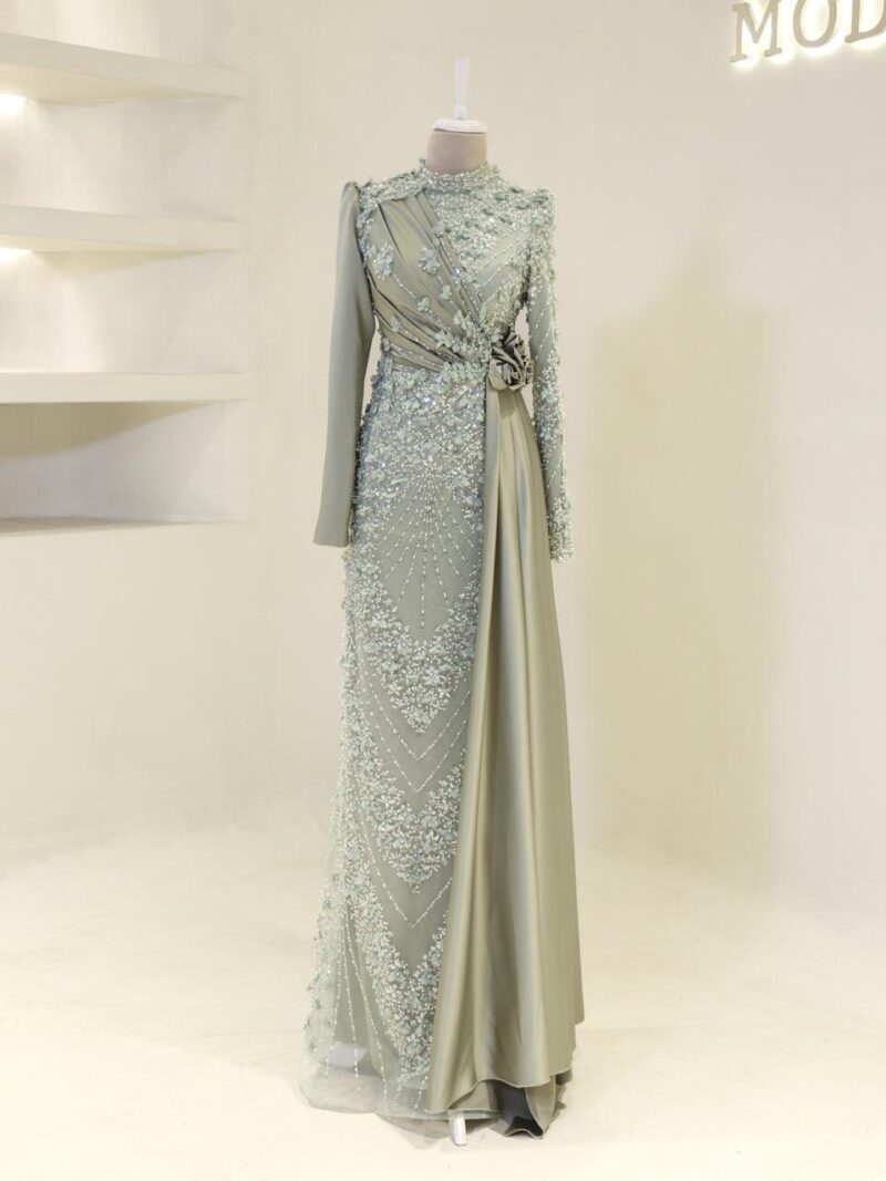 Darelia Modest Evening Dress