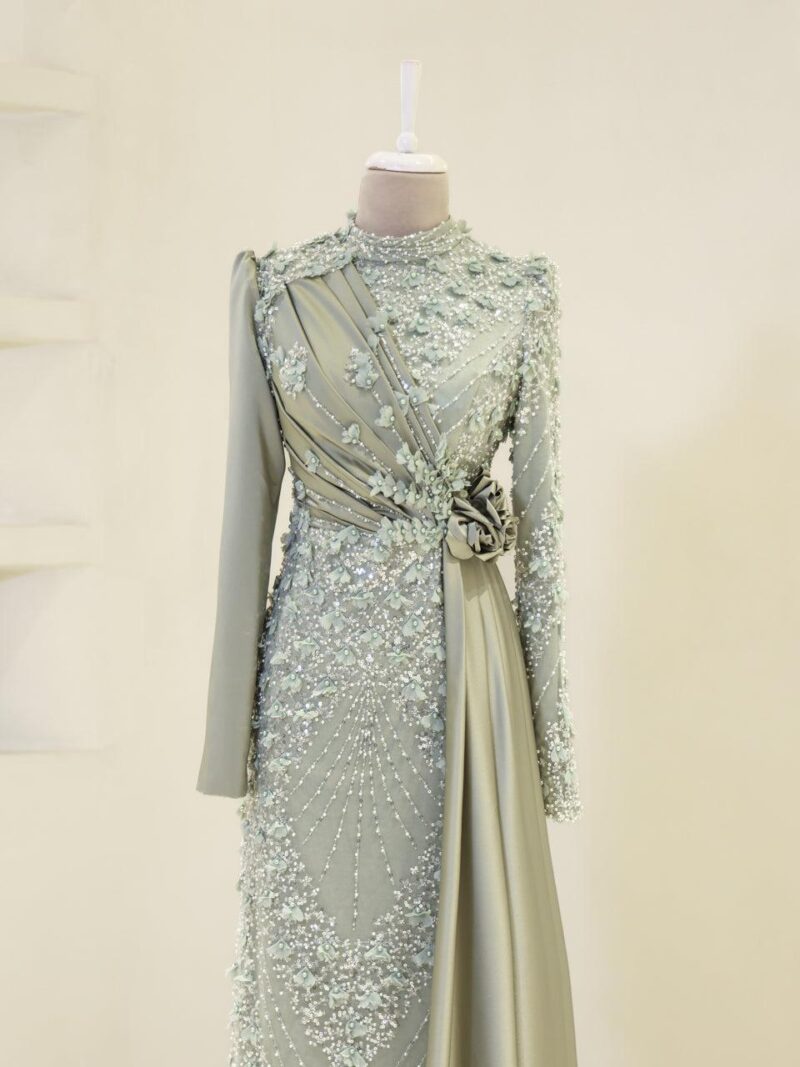 Darelia Modest Evening Dress