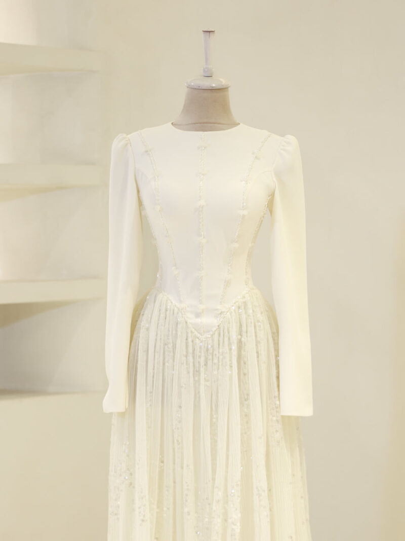 Elegant Modest Evening Dress - 13484664 - 1.jpg Elegant Modest Evening Dress