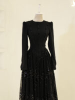 Elegant Modest Evening Dress