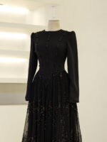 Elegant Modest Evening Dress