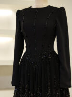 Elegant Modest Evening Dress