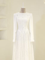 Elegant Modest Evening Dress
