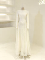 Elegant Modest Evening Dress