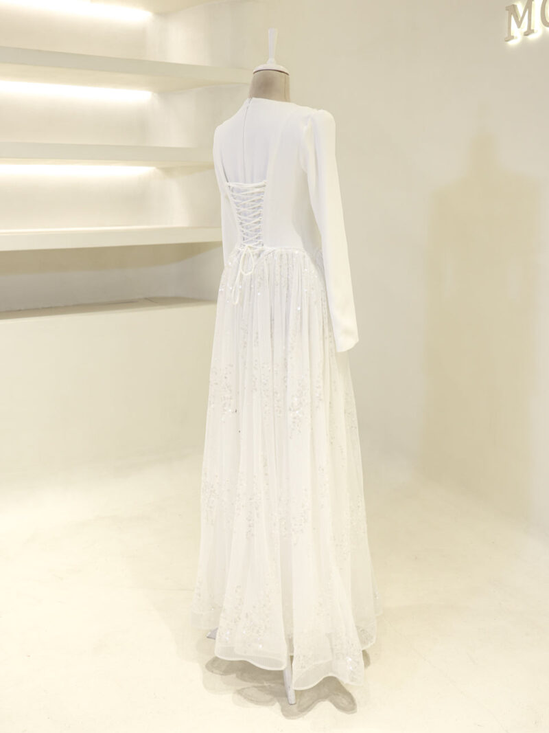 Elegant Modest Evening Dress