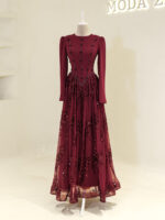 Elegant Modest Evening Dress