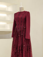 Elegant Modest Evening Dress