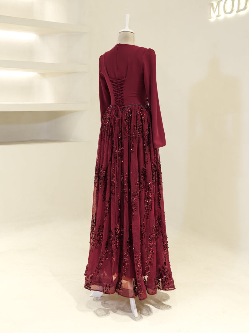 Elegant Modest Evening Dress