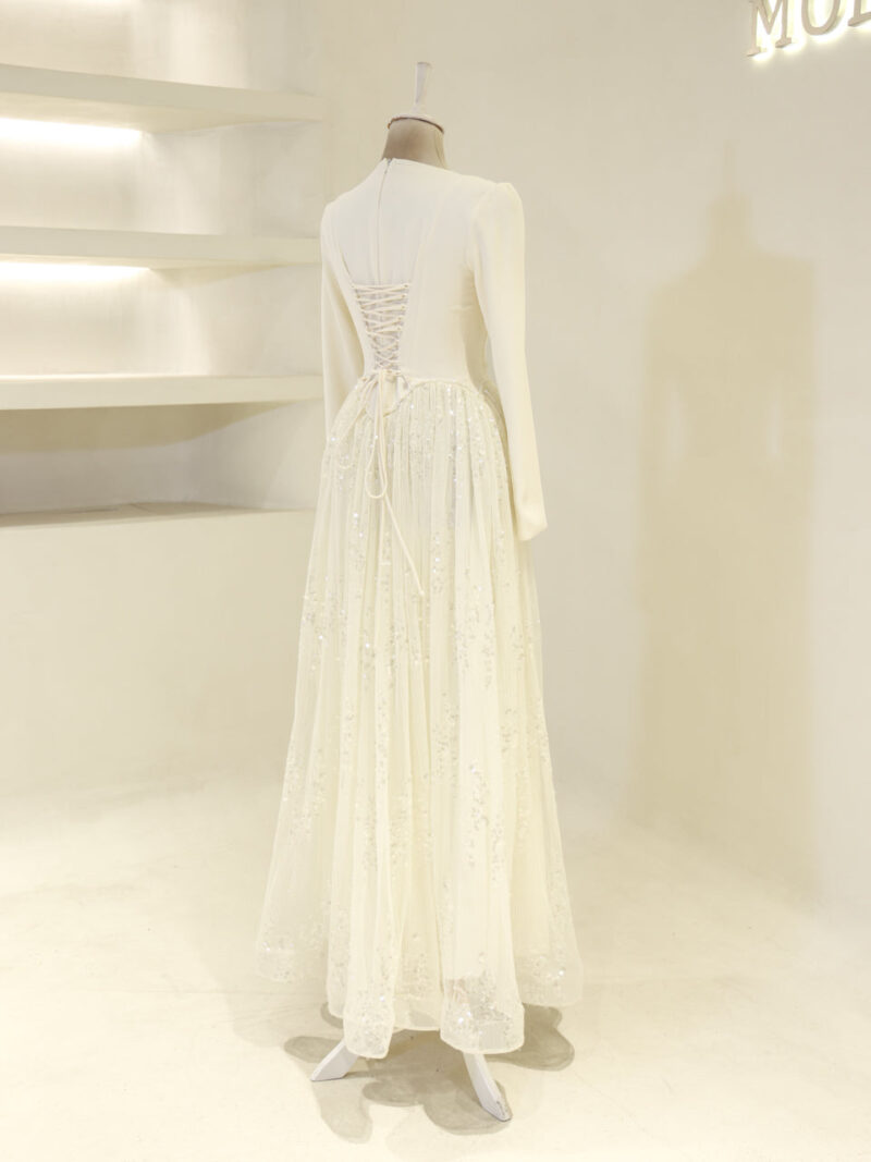 Elegant Modest Evening Dress