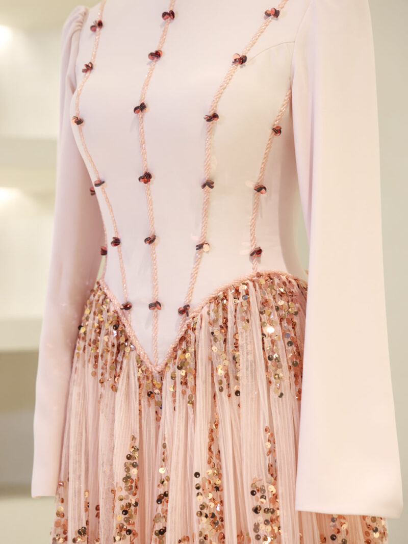 Elegant Modest Evening Dress