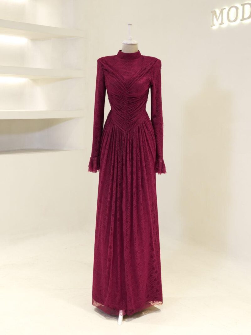 Elzoria Modest Evening Dress