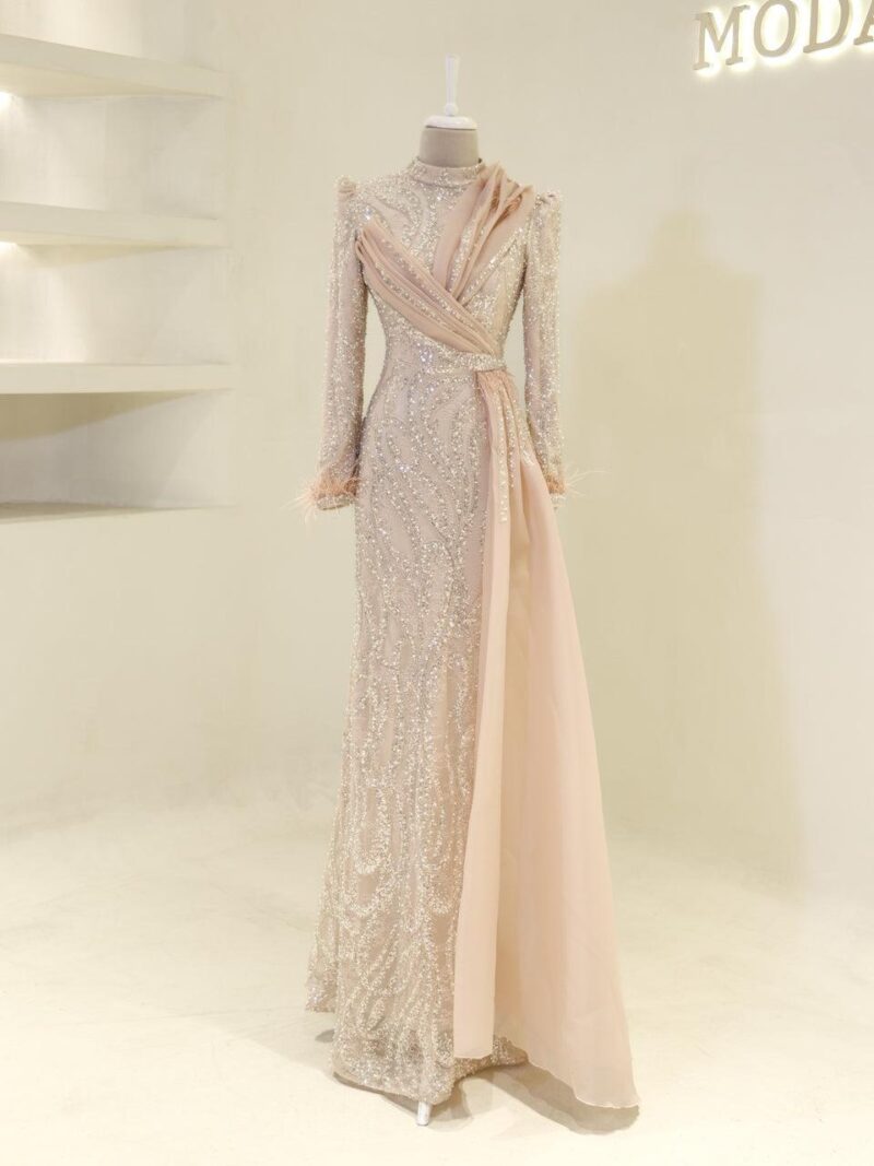 Lavessa Modest Evening Dress