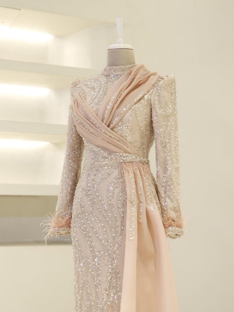 Lavessa Modest Evening Dress