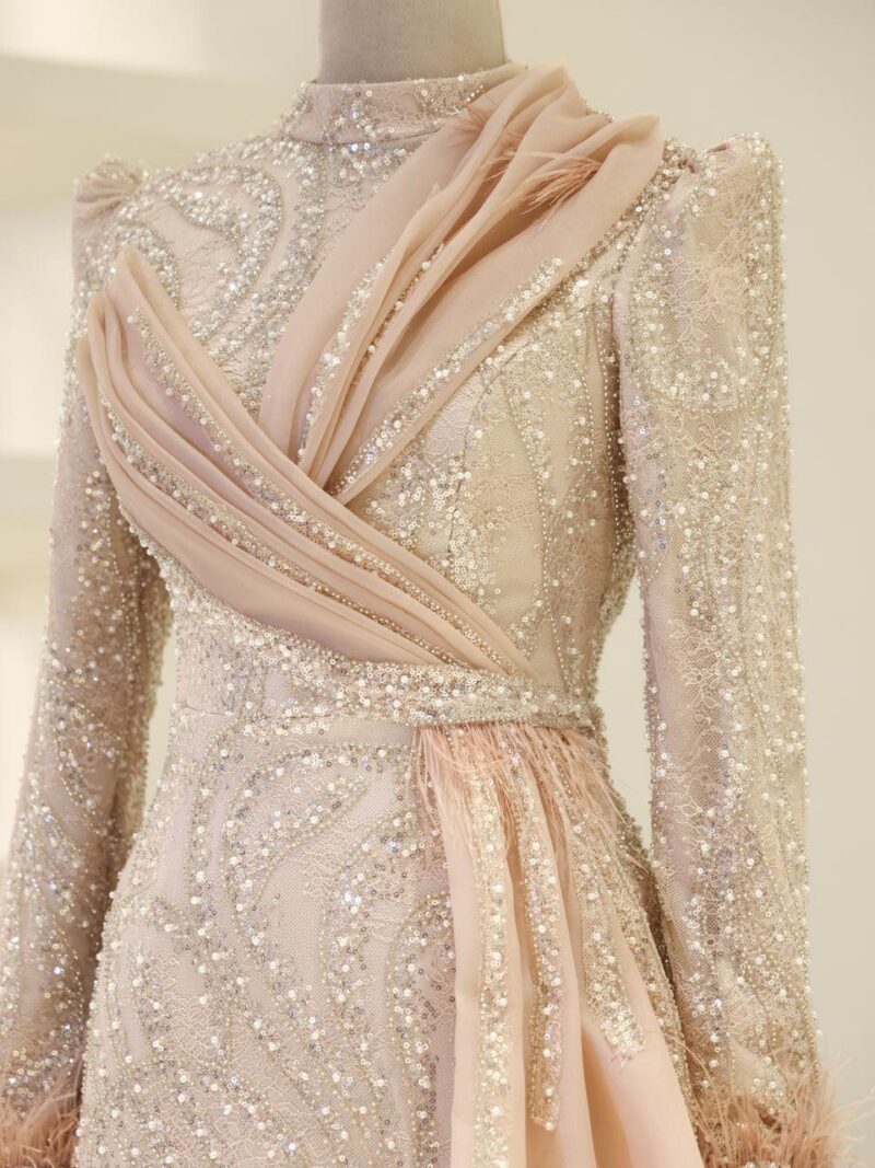 Lavessa Modest Evening Dress