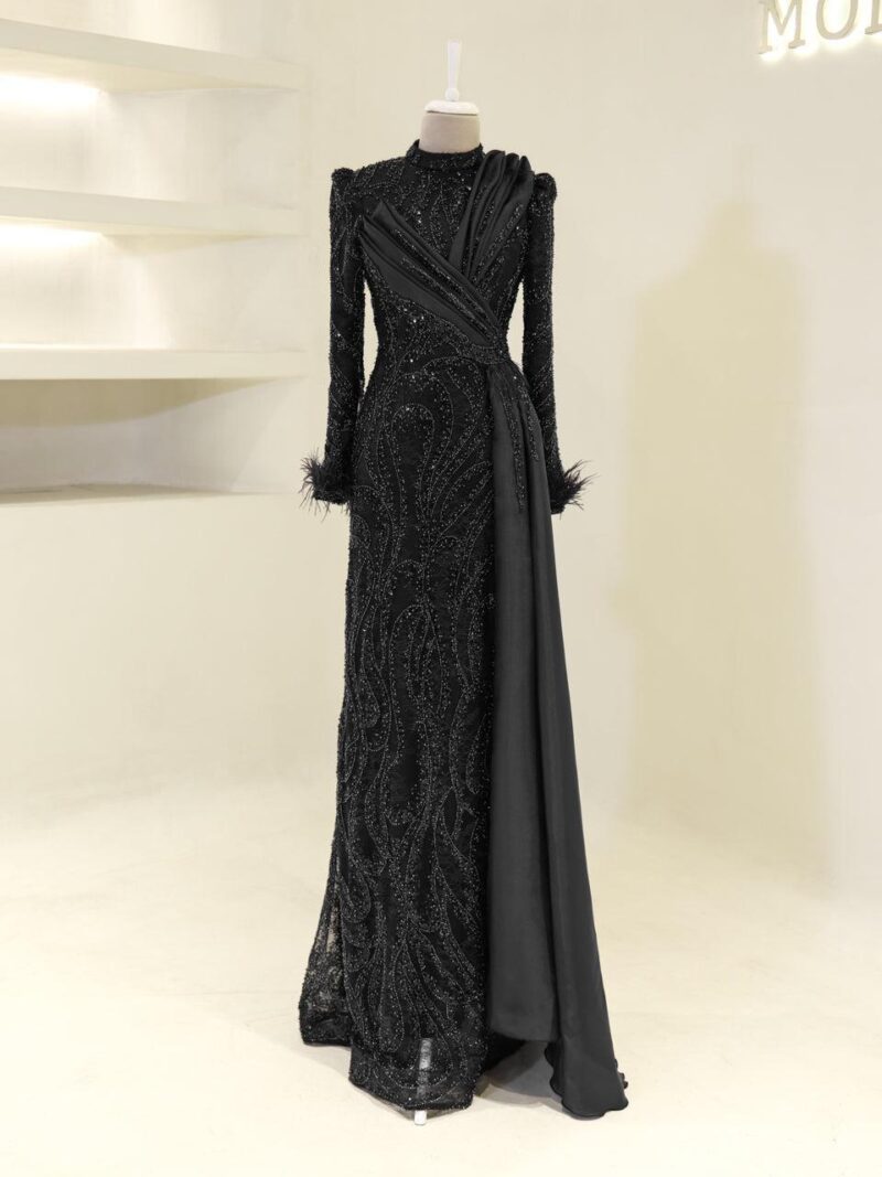 Lavessa Modest Evening Dress