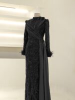 Lavessa Modest Evening Dress