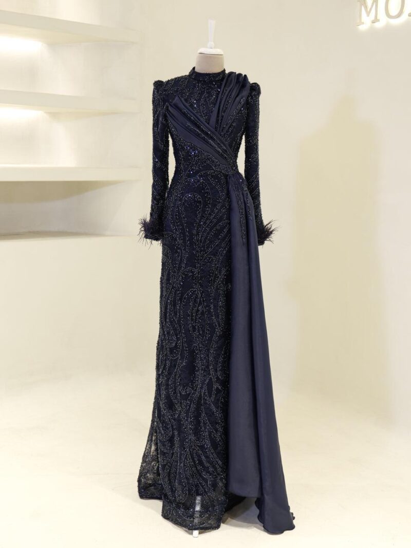 Lavessa Modest Evening Dress