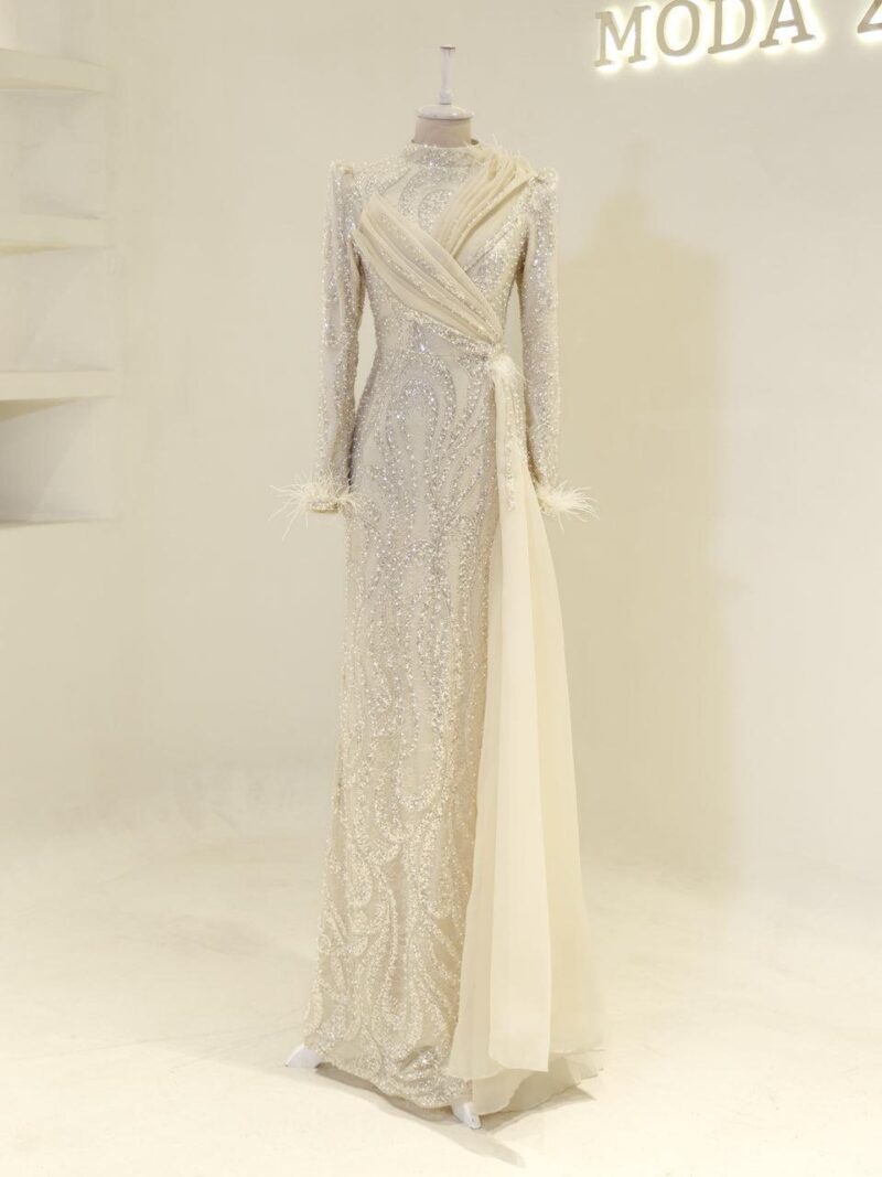 Lavessa Modest Evening Dress
