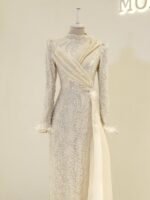 Lavessa Modest Evening Dress