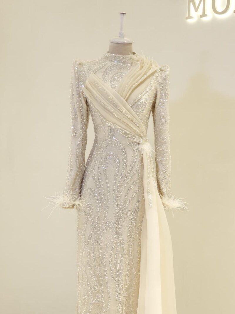 Lavessa Modest Evening Dress