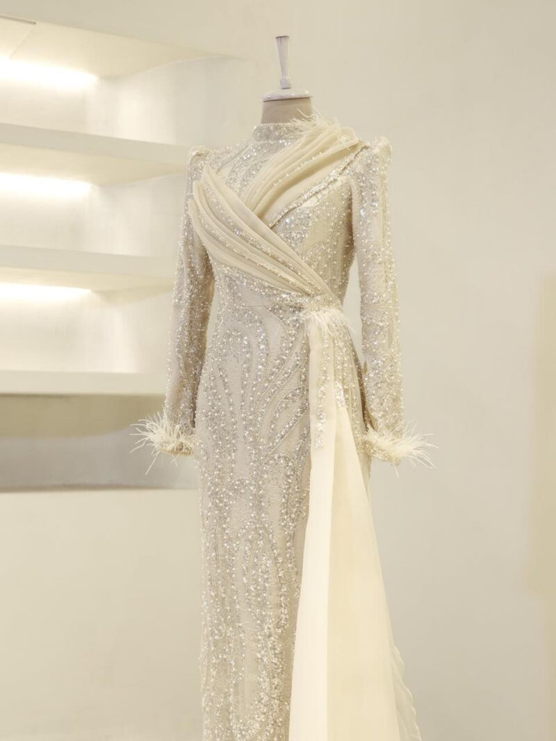 Lavessa Modest Evening Dress