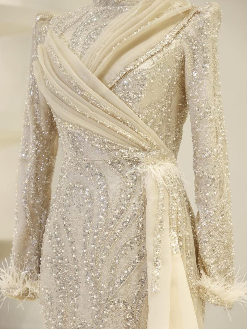 Lavessa Modest Evening Dress