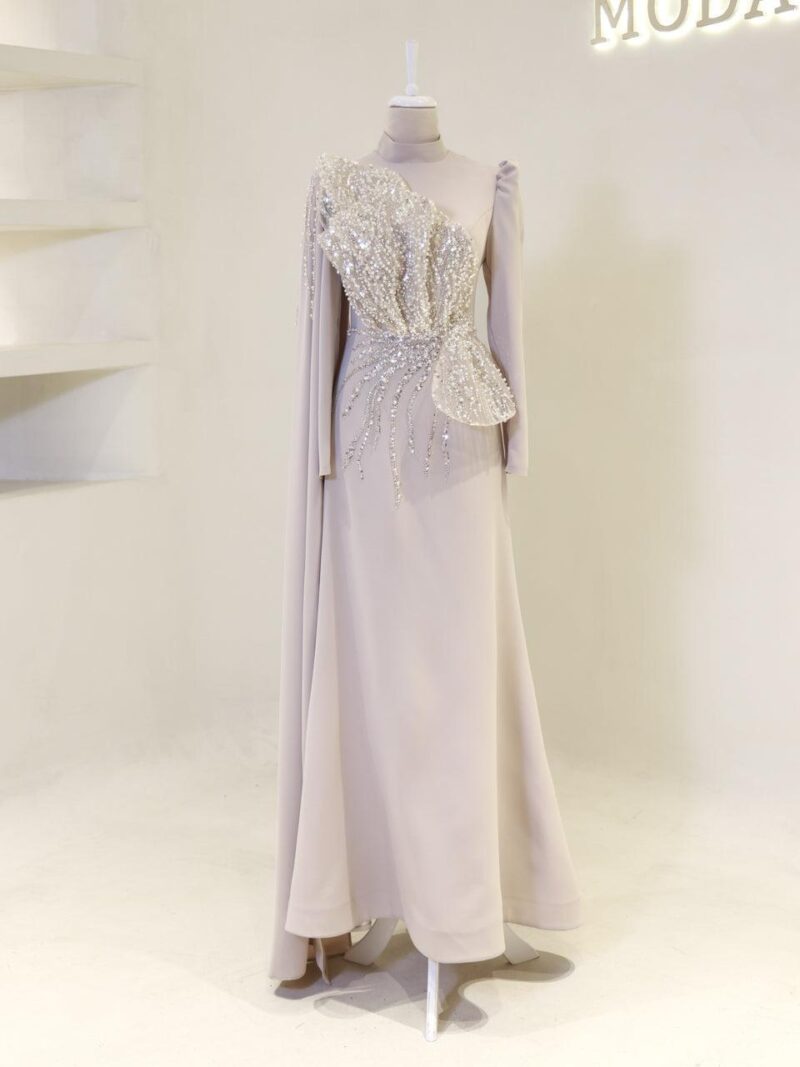 Pena Modest Evening Dress