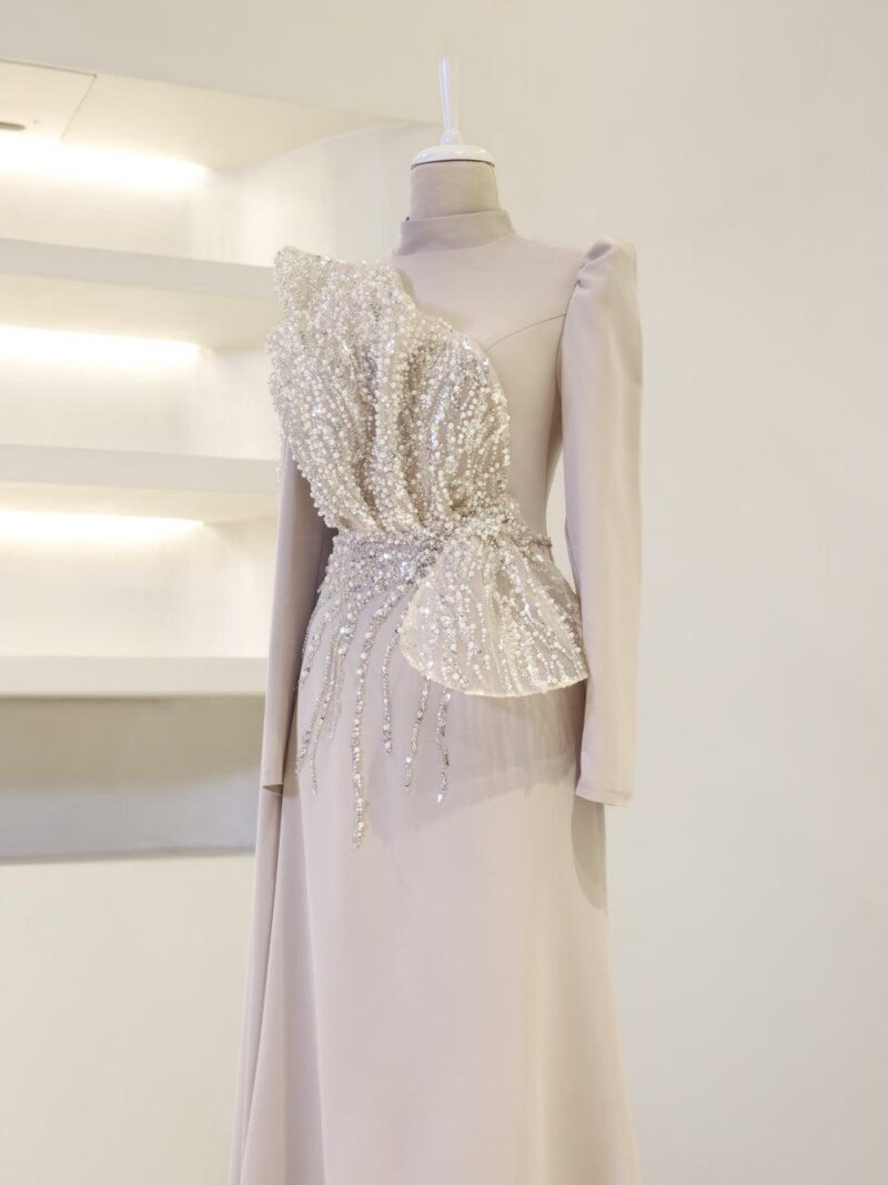 Pena Modest Evening Dress