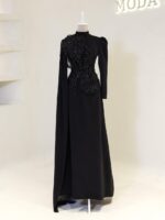 Pena Modest Evening Dress