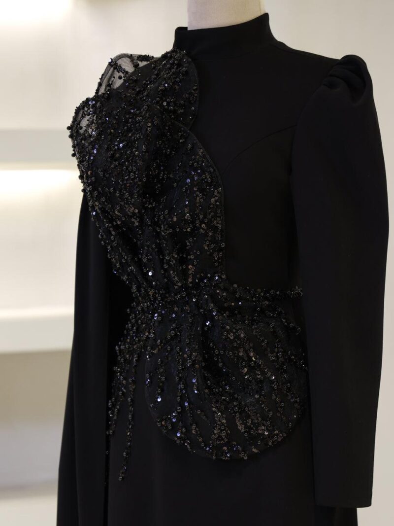 Pena Modest Evening Dress