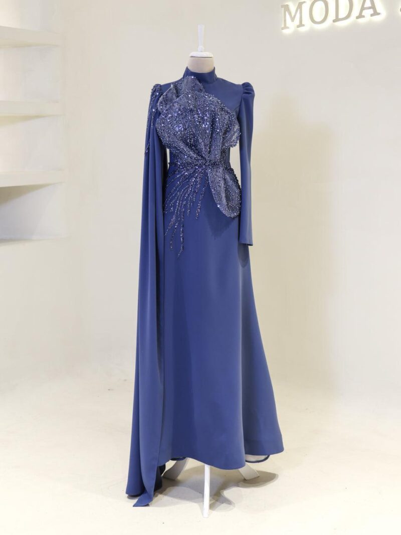 Pena Modest Evening Dress