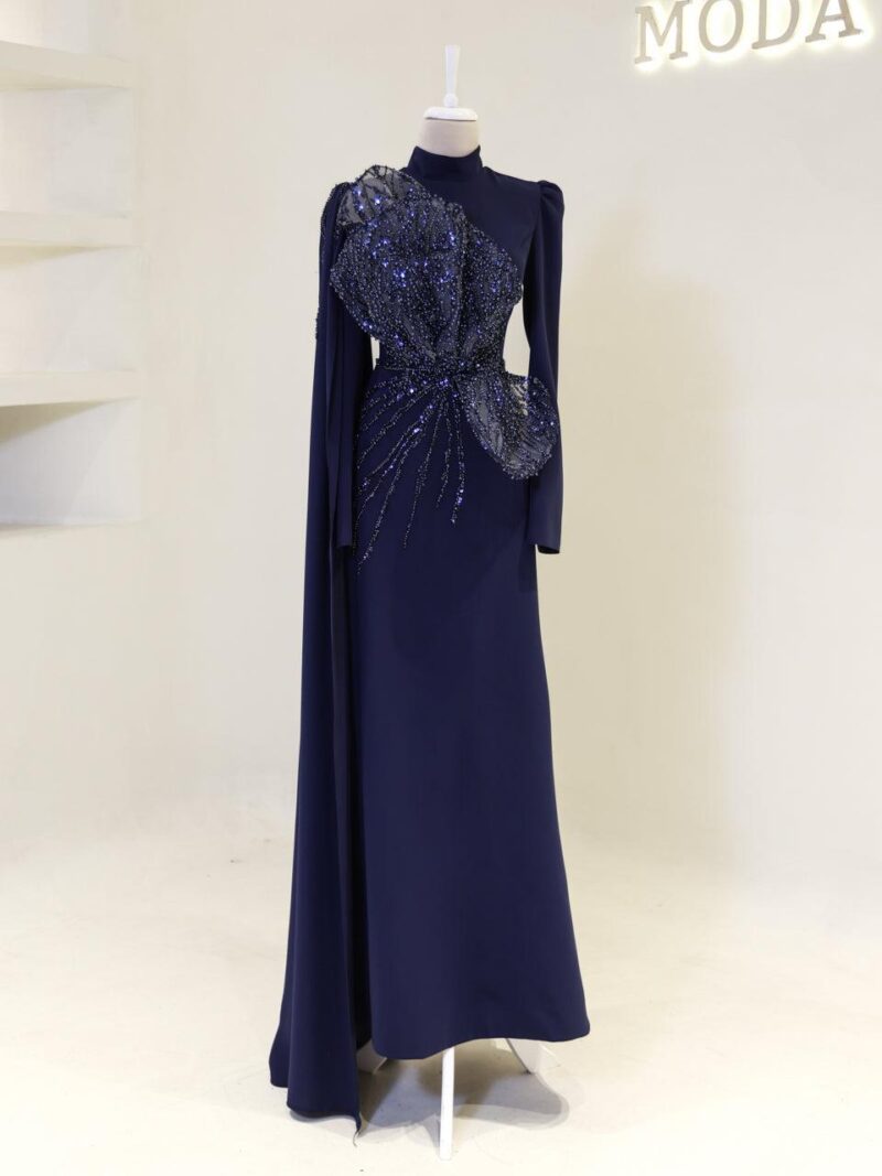 Pena Modest Evening Dress