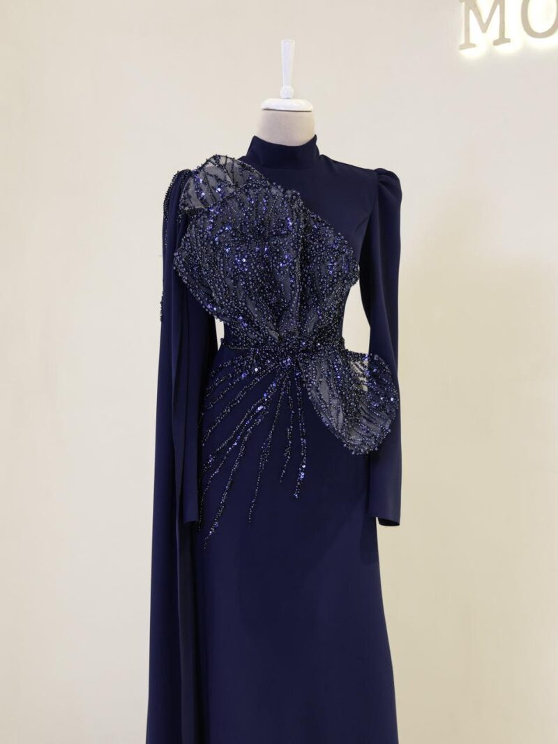 Pena Modest Evening Dress