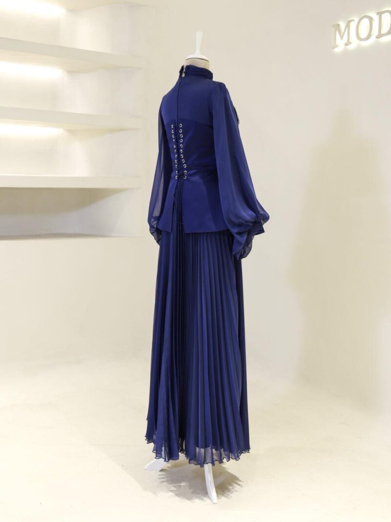 Wisteria Modest Evening Dress