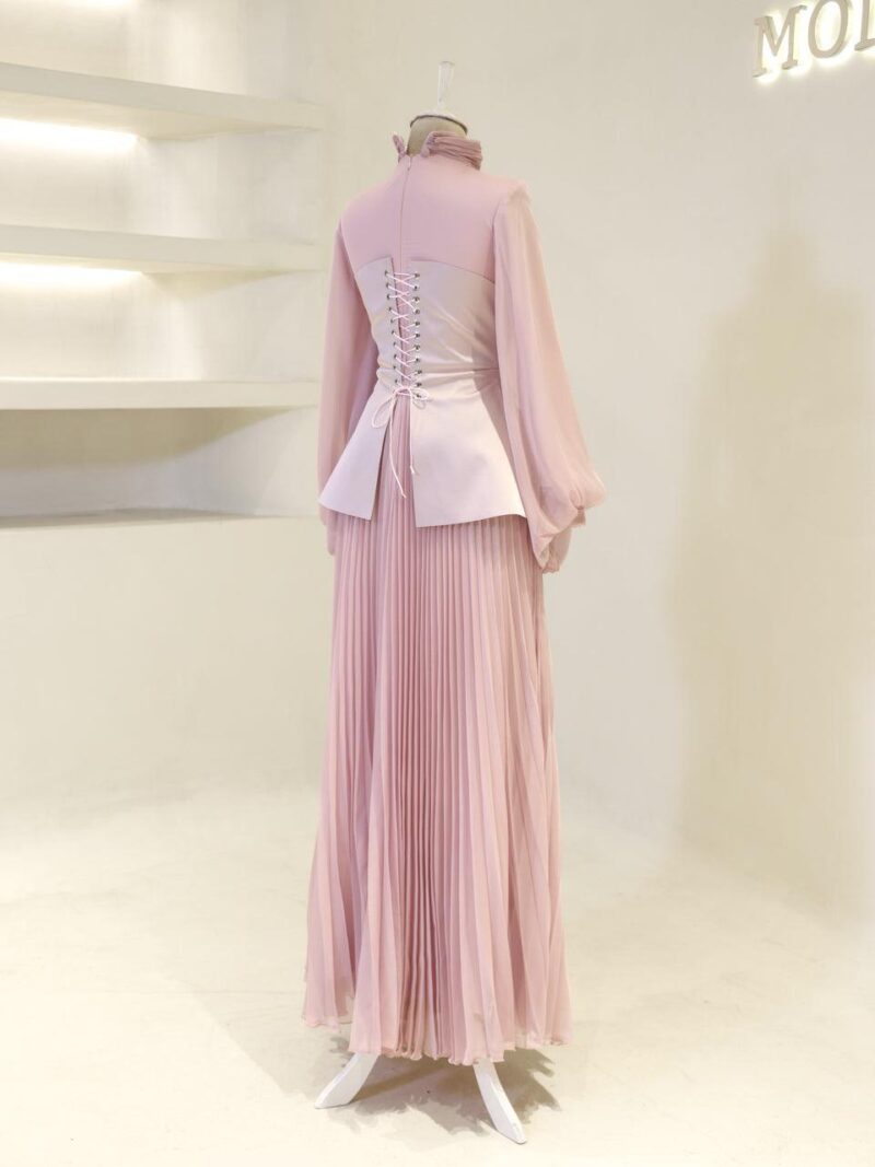 Wisteria Modest Evening Dress